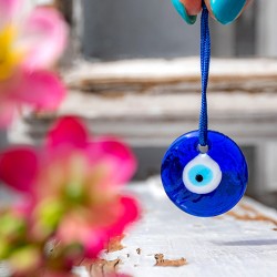 zlobno oko obesek, obesek z zlobnim očesom, zaščitni obesek zlobno oko