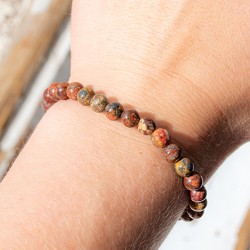LEOPARD JASPER bracelet 6mm