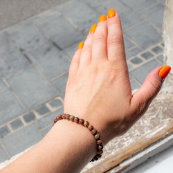 LEOPARD JASPER bracelet 6mm