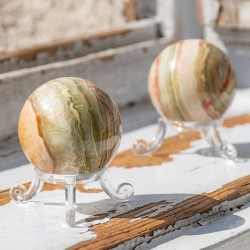 aragonit krogla, aragonit, kristalna krogla, aragonit kristal krogla