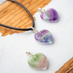 Kristali za otroke
Ogrlica iz fluorita za otroke ogrlica iz kristalov srček  Ljubljana