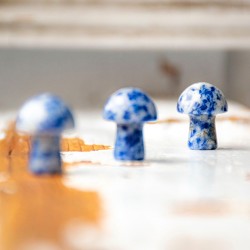 sodalit kamen, mini goba sodalit, spiritualni kristali