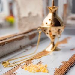 BRASS Incense burning container