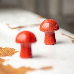 prodaja kristalov Slovenija kristal rdeči jaspis goba iz kristala