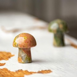 UNAKITE mushroom unakite crystal