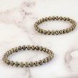 PYRITE bracelet 6 mm PYRITE crystal for money