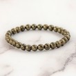 PYRITE bracelet 6 mm PYRITE crystal for money