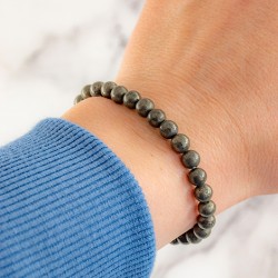 PYRITE bracelet 6 mm