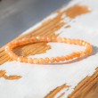 MOONSTONE ORANGE bracelet 4mm falset