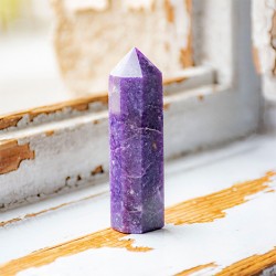 LEPIDOLITE tower crystal natural crystal, calming energy.