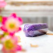 LEPIDOLITE tower crystal natural crystal, calming energy.