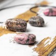 RHODONITE necklace RHODONITE crystals