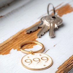 ANGEL NUMBER 999 Key chain