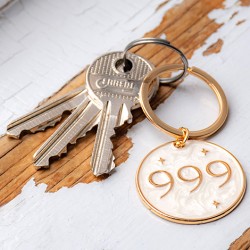 ANGEL NUMBER 999 Key chain