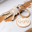ANGEL NUMBER 999 Key chain