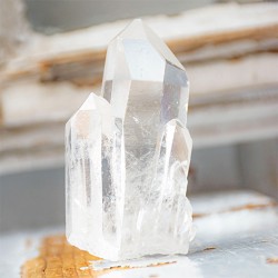 CLEAR QUARTZ CRYSTAL natural cluster