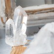 CLEAR QUARTZ CRYSTAL natural cluster