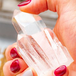 CLEAR QUARTZ CRYSTAL natural cluster