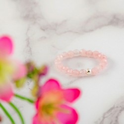 ROSE QUARTZ a ring