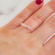 ROSE QUARTZ a ring