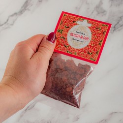 DRAGON BLOOD incense resin Goloka