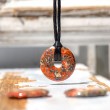 RHYOLITE Flower donut necklace Rhyolite crystal