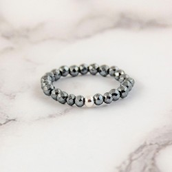 HEMATITE ring falset HEMATITE