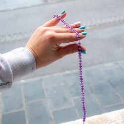 AMETHYST pearls 6mm