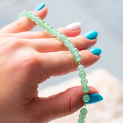 Zeleni avneturin, perle za izdelavo nakita, crystals, gemstones, hobi perle