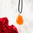 CARNELIAN necklace pendant carnelian crystal carnelian gemstone