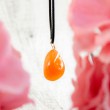 CARNELIAN necklace pendant carnelian crystal carnelian gemstone