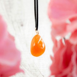 CARNELIAN necklace pendant carnelian crystal carnelian gemstone