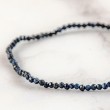 SAPPHIRE bracelet 2 mm sapphire crystal