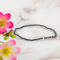 SAPPHIRE bracelet 2 mm sapphire crystal