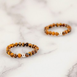 TIGER'S EYE ring falset TIGER'S EYE crystal, TIGER'S EYE gemstone