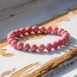 RHODONITE bracelet 8 mm, rodonite crystal, rodonite gemstone,