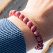 RHODONITE bracelet 8 mm, rodonite crystal, rodonite gemstone,