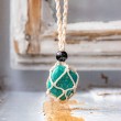 Macrame necklace for crystals