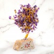 ametist kristal, ametist drevo s kristali, ametist gemstone, ametyst gemstone