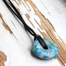 ogrlica iz šatukita, nakit iz šatukita, okras iz šatukita