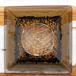 orgonit piramida, orgonit, tigrovo oko, metatron, tigrovo oko orgonit, ročno delo