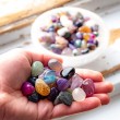 MIX BRAZIL polished natural tiny stones M