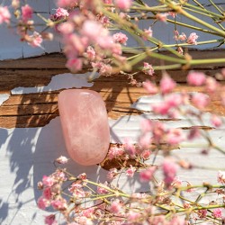 rose quartz, ROSE QUARTZ pocket gemstone, rose quartz crystal