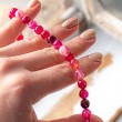 pink agate, agate, crystal pearls, pearls for jewlery, gemstones, pink agate pearls, pink agate jewlery