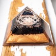 handmade orgonite, flower of life orgonite, flower of life