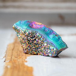 rainbow amethyst, rainbow titanium amethyst, titanium amethyst