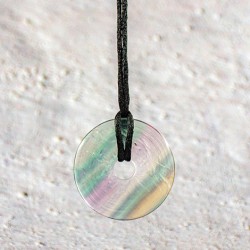 fluorit, mavrični fluorit, fluorit ogrlica, fluorit nakit, kristali za intuicijo, kristali za pomiritev živcev