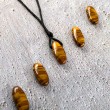 gemstone, tiger's eye, nakit iz poldragih kamnov, ogrlica iz kamna