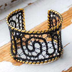 čipka, čipka klekljan nakit, čipka zapestnica, čipka nakit, čipka slovenija