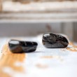 BLACK TOURMALINE pocket crystal, black turmaline gemstone, black turmaline,